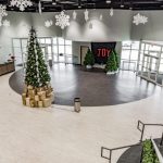Commercial place xmas decoration | The Carpet Shoppe