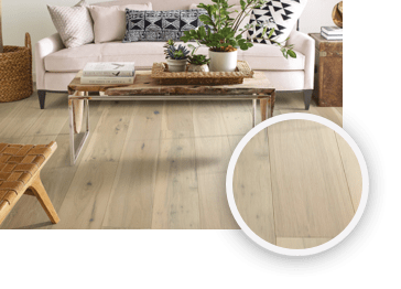 Hardwood flooring for living room | The Carpet Shoppe
