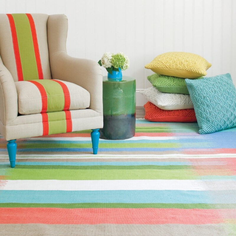 The Carpet Shoppe has modern rugs in stock, like this one.