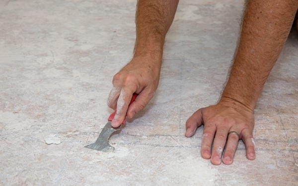 Scraping Subfloor